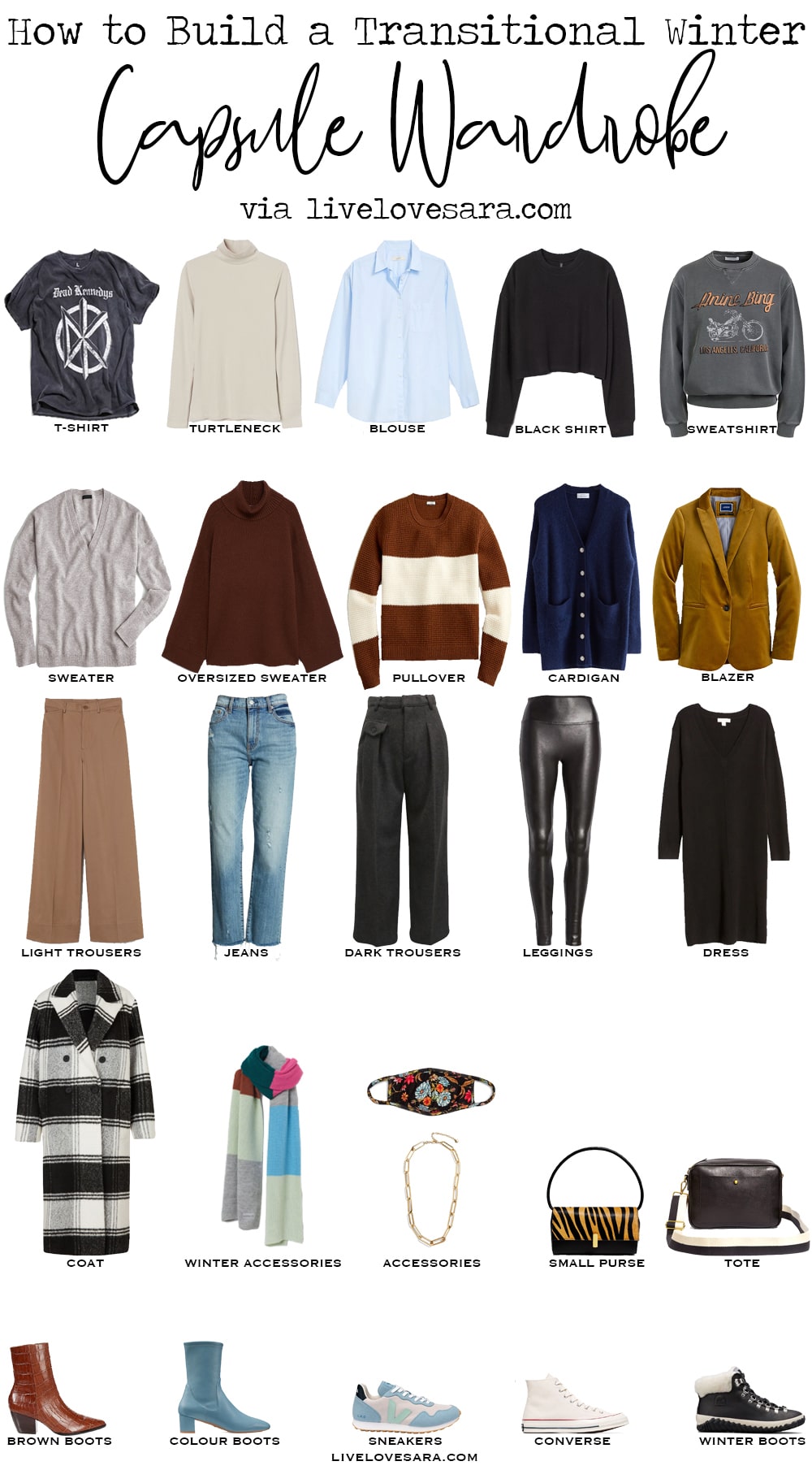 How to Build a Transitional Winter Capsule Wardrobe livelovesara