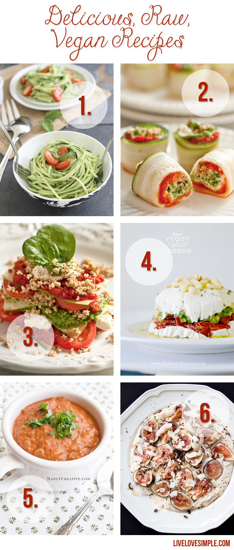 Whole Foods Delicious, Raw, Vegan Recipes Live Love Simple