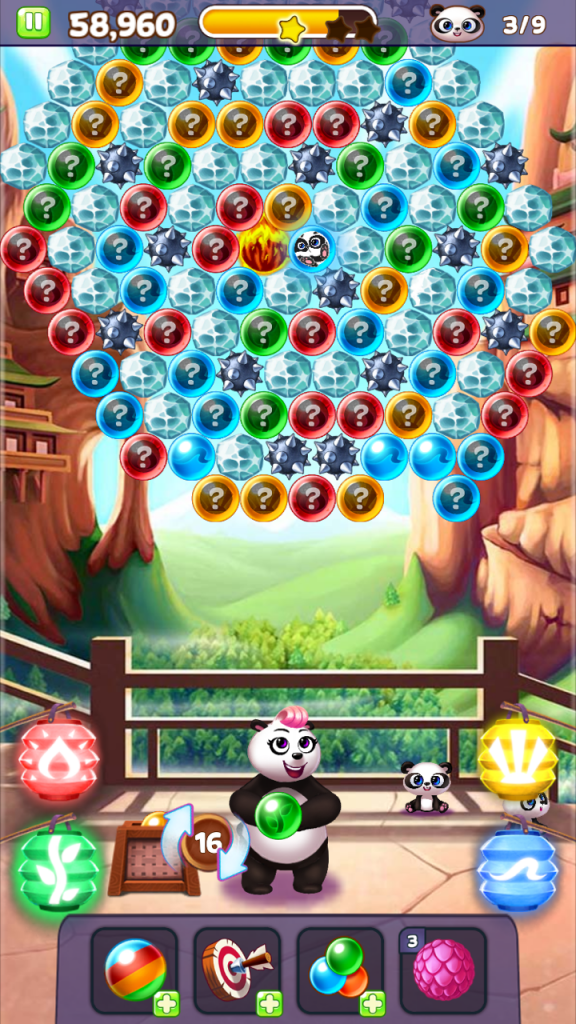 Free Puzzle Bubble Game Panda Pop App Review