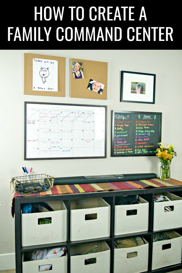 How to Create a Family Command Center Ideas & Inspiration
