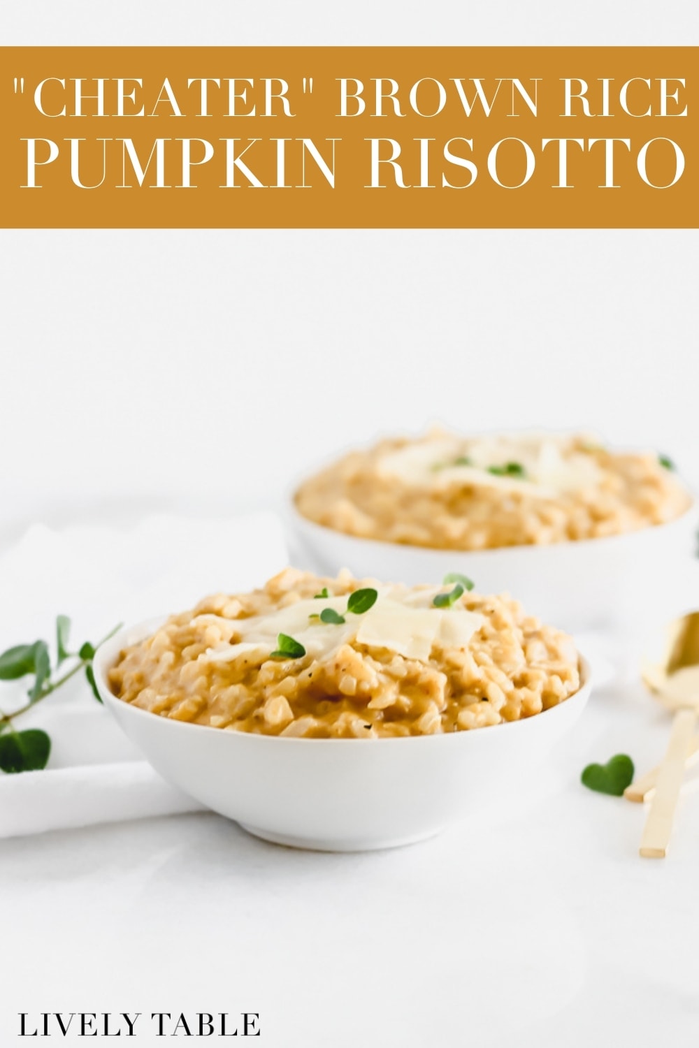 Easy, Healthy Pumpkin Risotto Lively Table