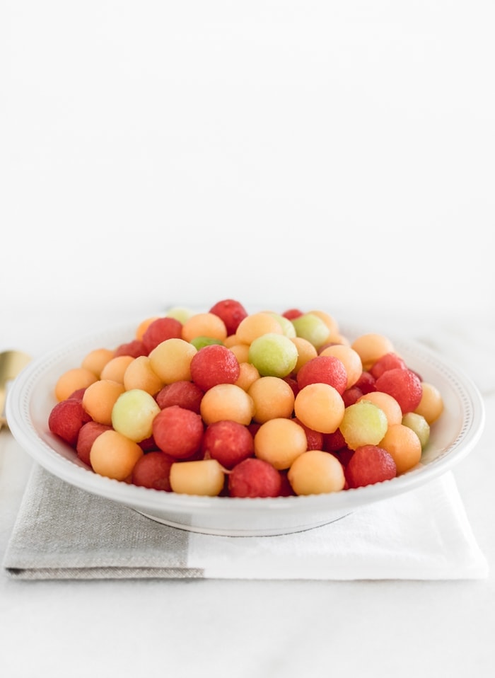 Easy Melon Ball Salad Lively Table