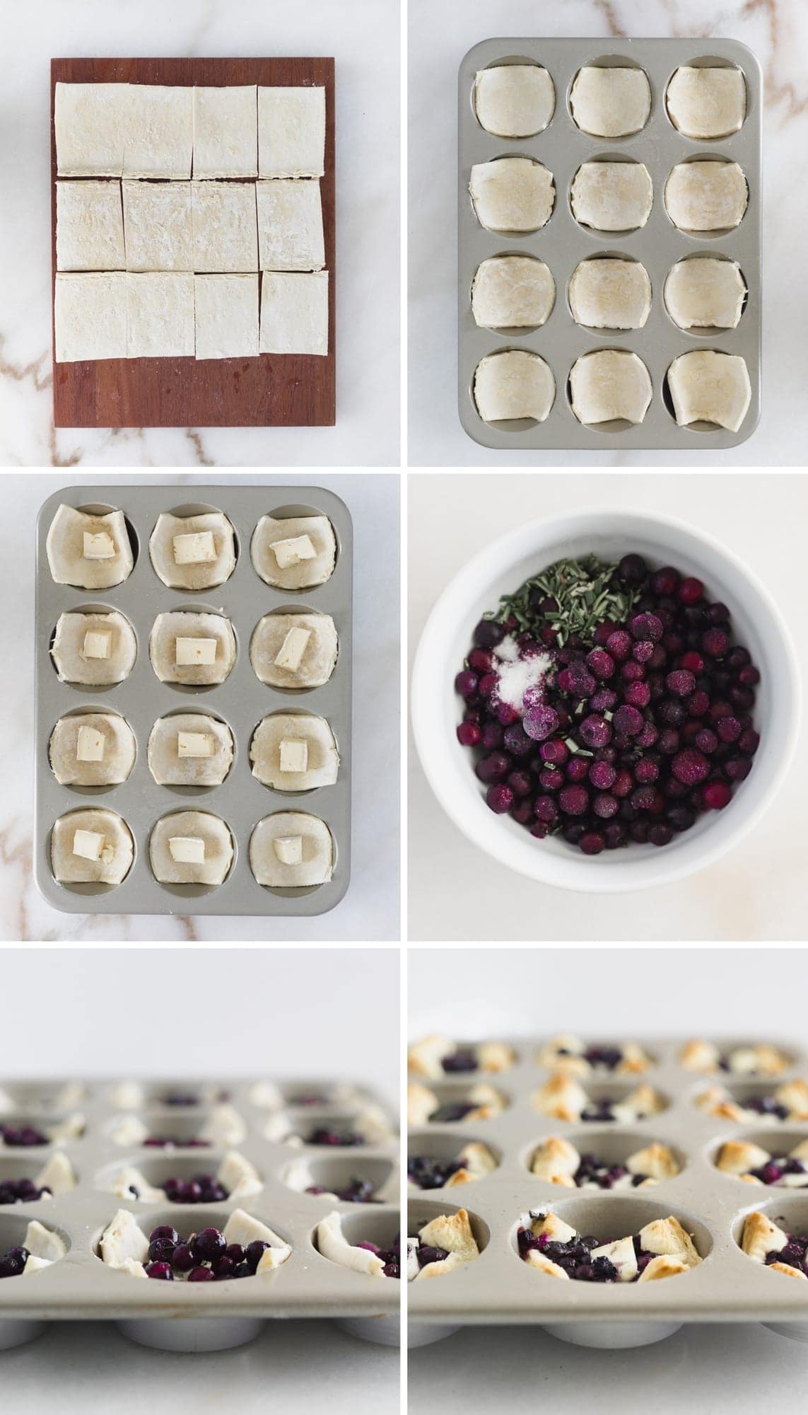 Easy Blueberry Brie Puff Pastry Bites Lively Table