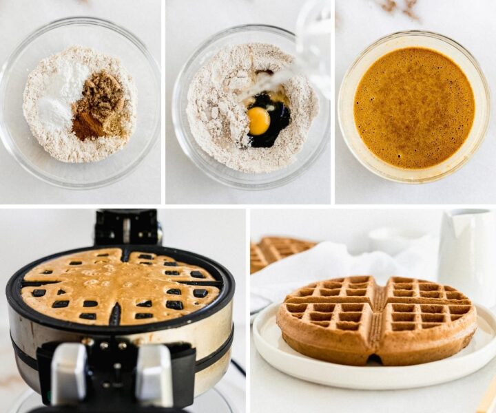 Healthy Gingerbread Waffles Lively Table