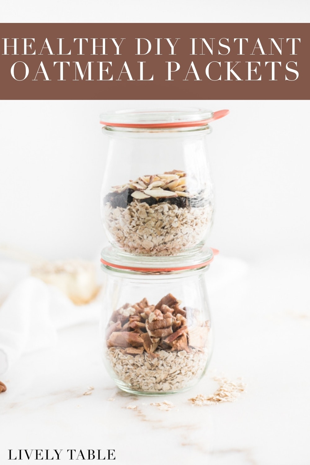 Healthy Instant Oatmeal Packets