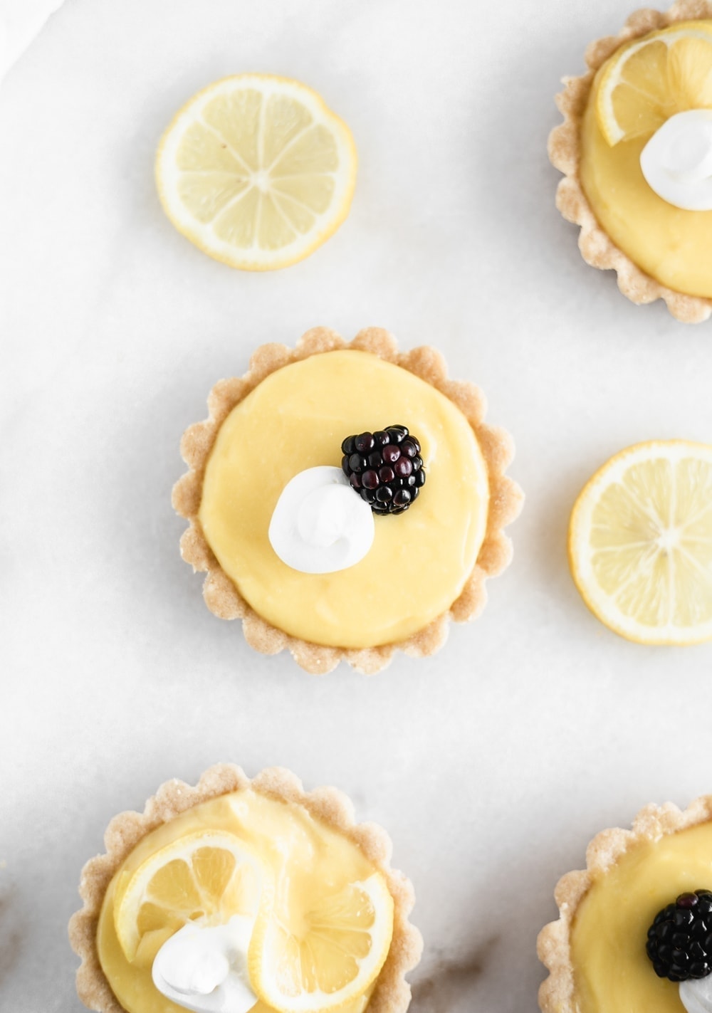 Mini Lemon Tarts with Shortbread Crust Lively Table