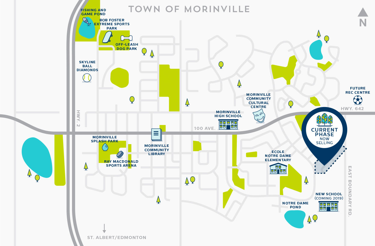 Notre Dame Homes, Morinville Tag Developments