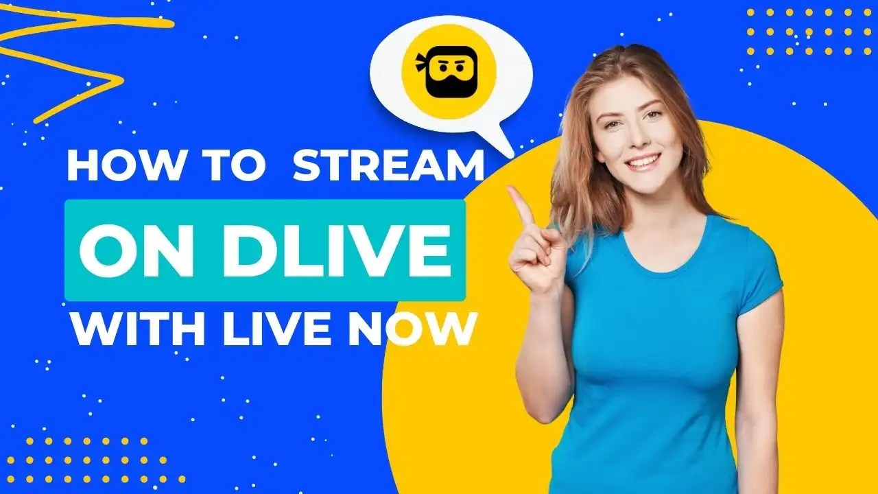 How to Live Stream on DLive Live Now Live Stream app