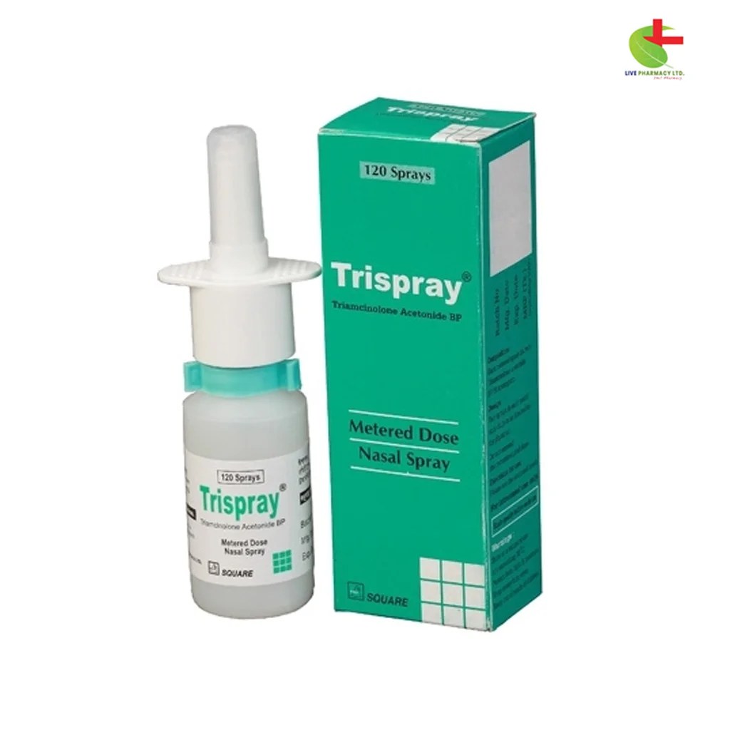 Trispray Spray Seasonal and Perennial Allergic Rhinitis Live Pharmacy