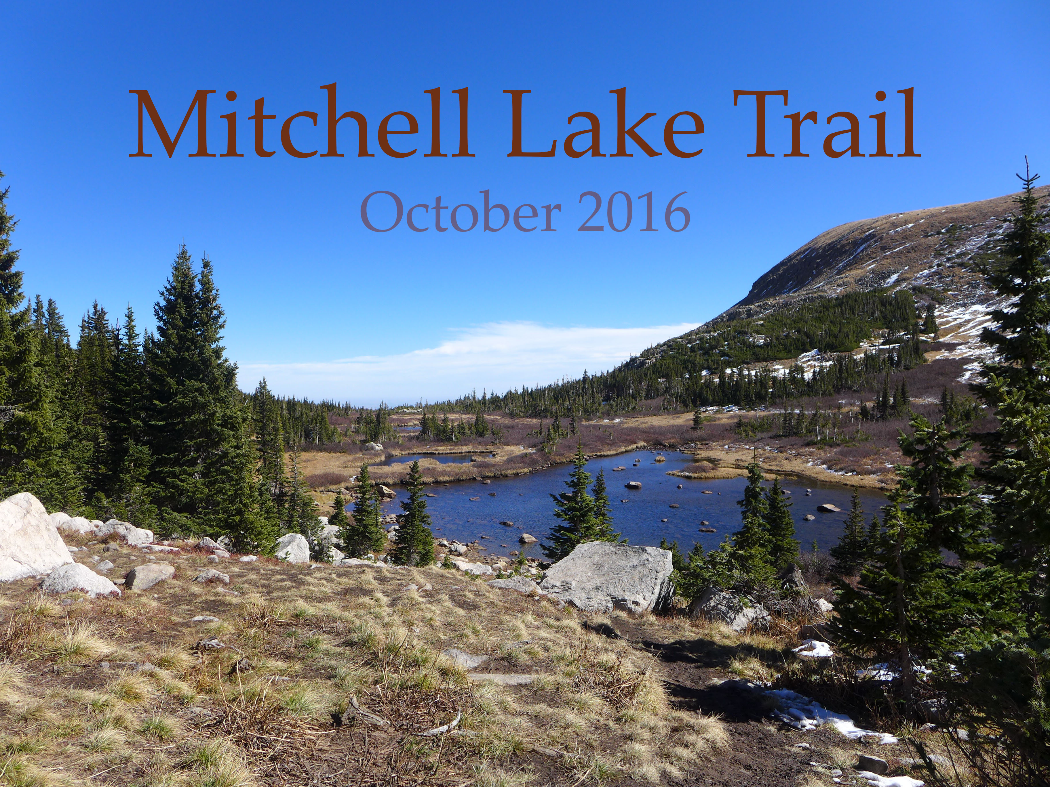 Mitchell Lake Trail