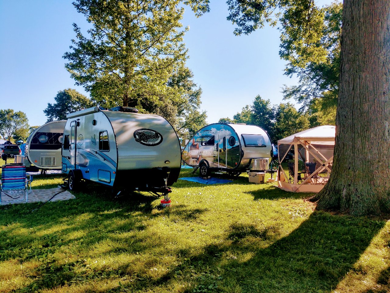 Our First Week Long Trip In The Camper! The UCamp 19 Teardrop Rally