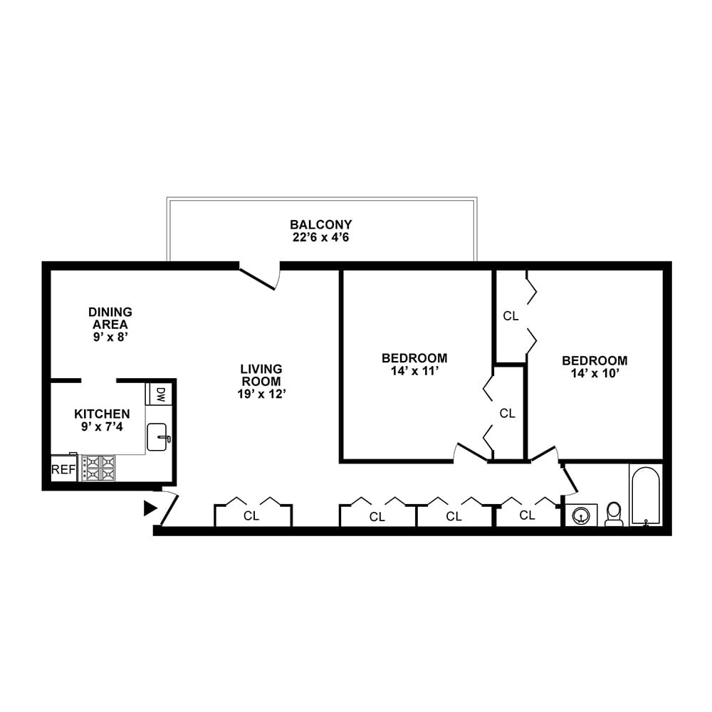 Floorplans Lockwood Apartments