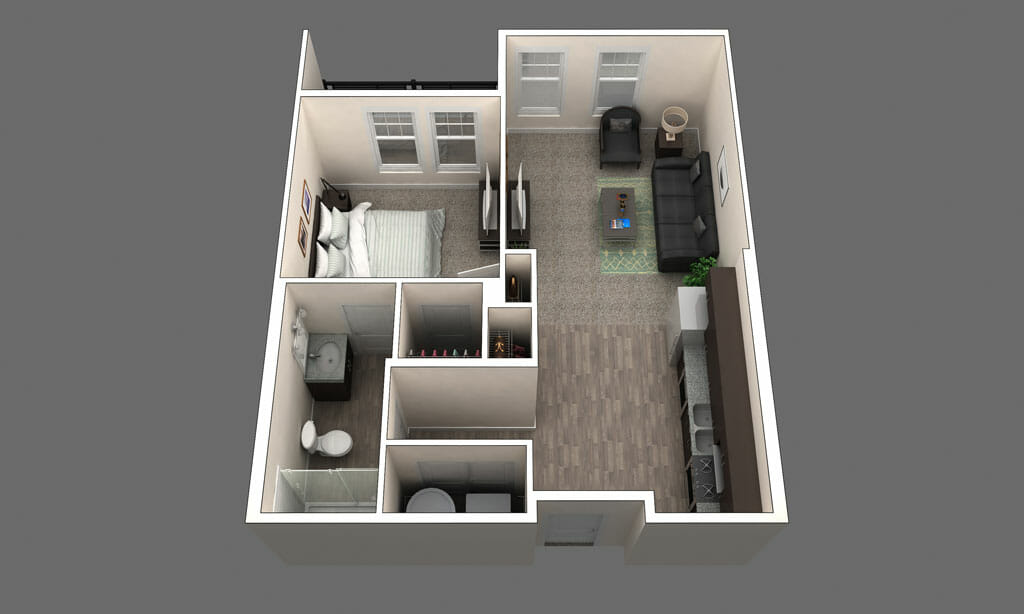 View These Featured 1BR Apartments Available in Vision Communities