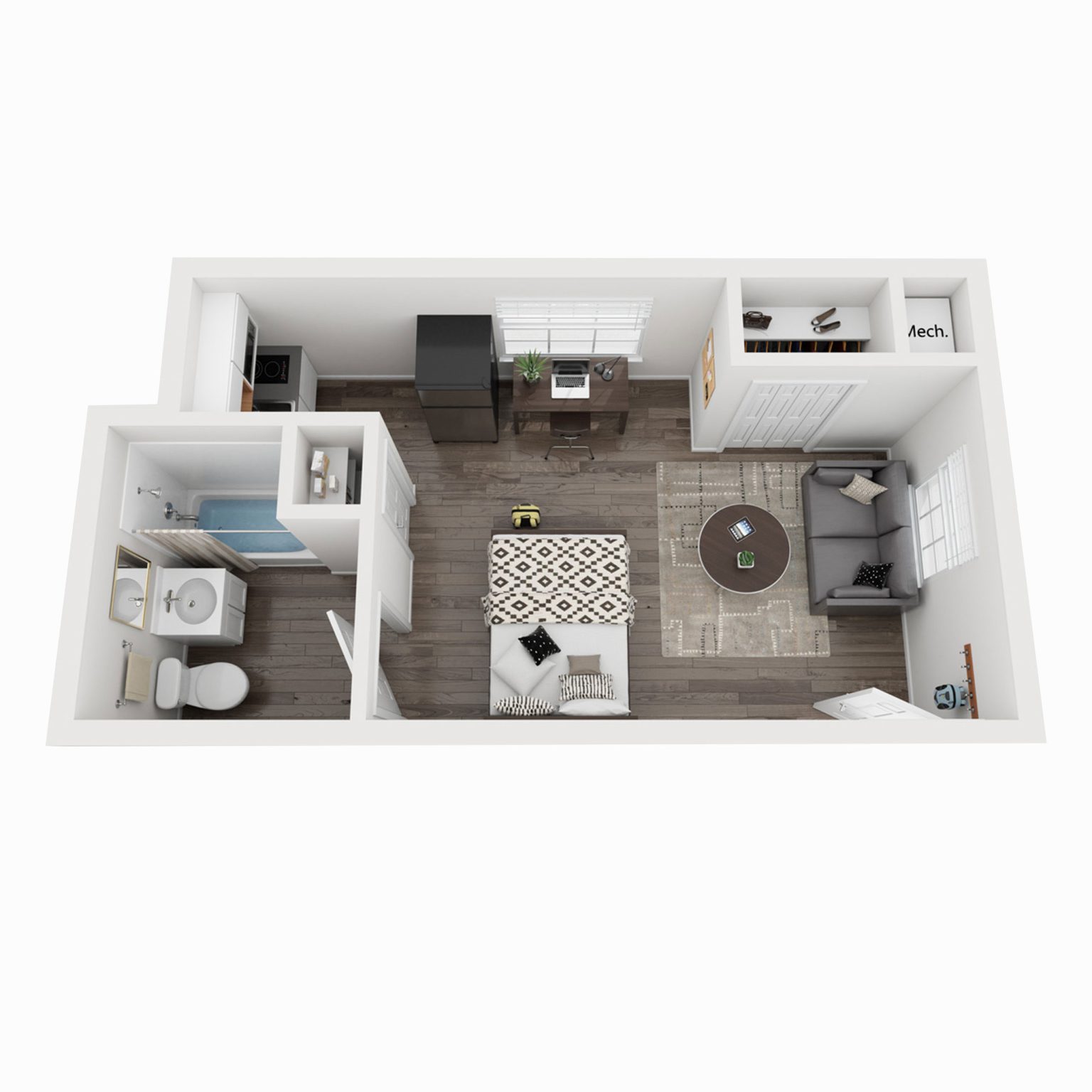 Floor Plans Turner NW Apartments
