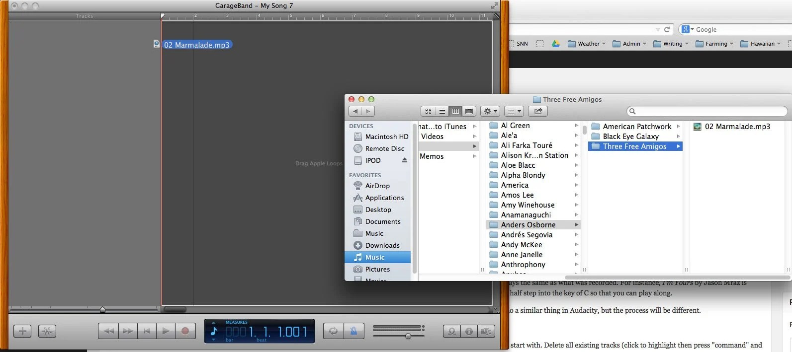 How to Change Pitch in Garageband: Transpose an MP3