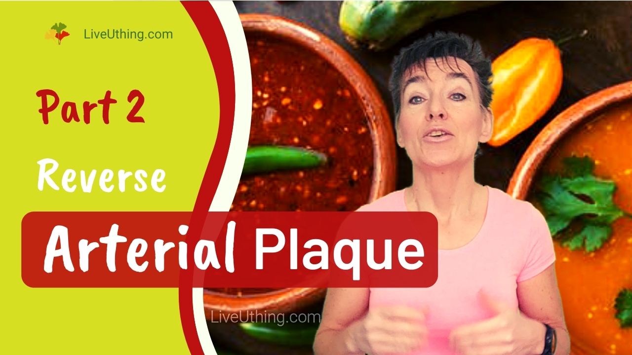 How to reverse arterial plaque buildup part 2 Live Uthing