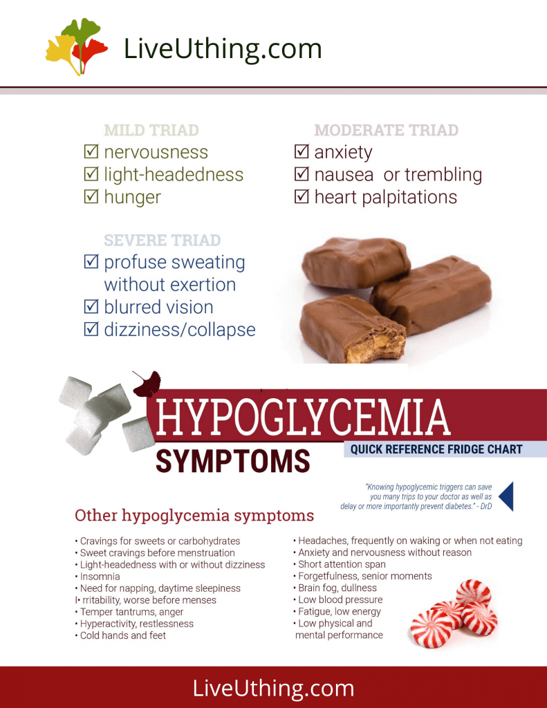 Hypoglycemia Symptoms Chart Live Uthing