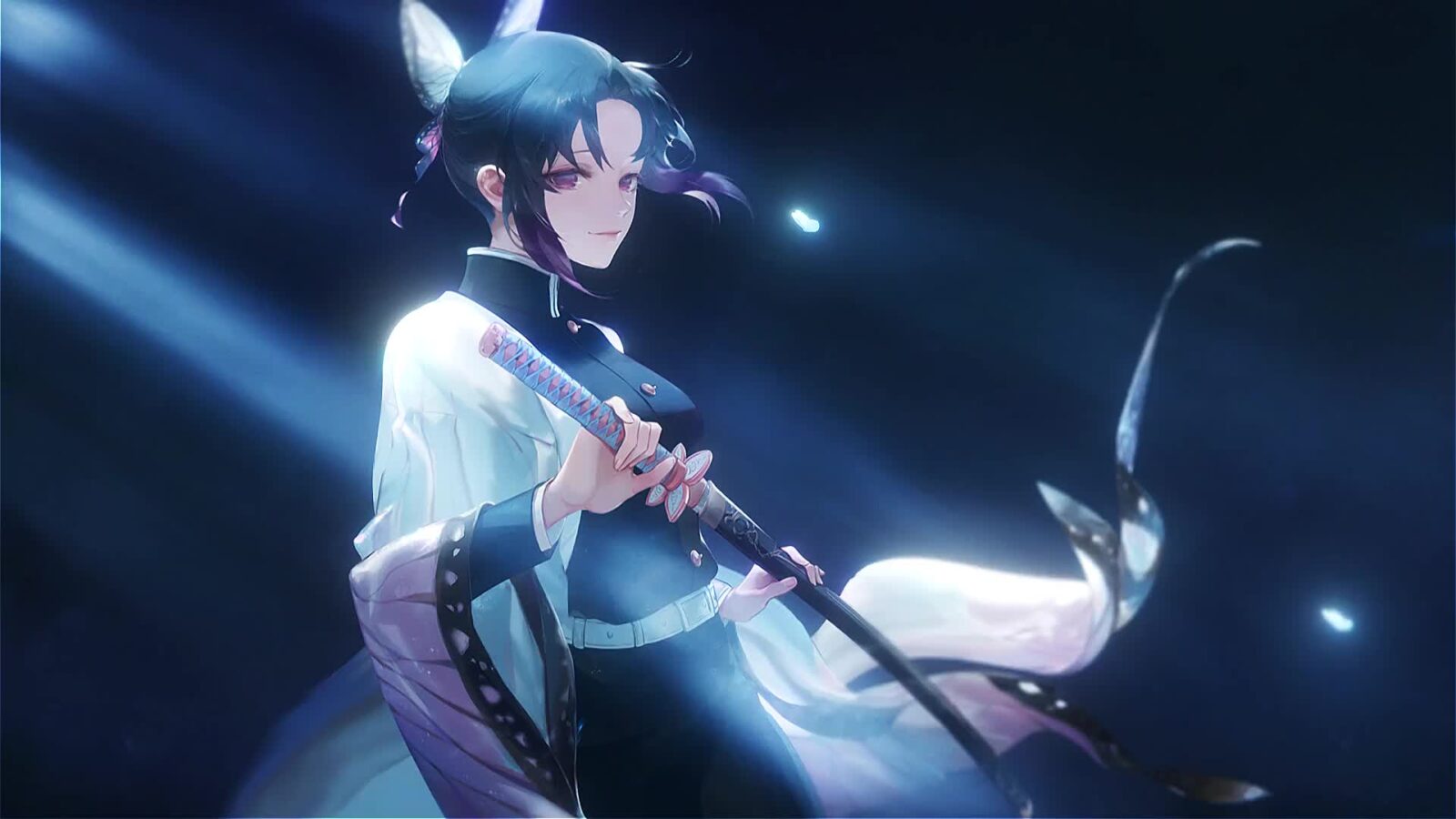 Shinobu Kocho Anime Girl Free Live Wallpaper Live Desktop Wallpapers