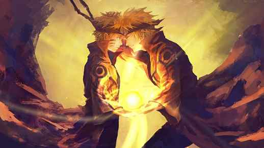 Minato Namikaze and Naruto Uzumaki Live Desktop Wallpapers