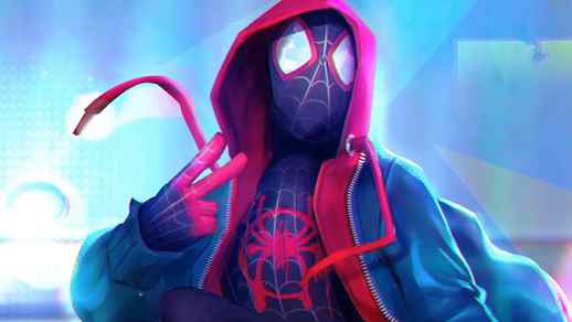 Peace Sign Miles Morales Spider Man Live Desktop Wallpapers