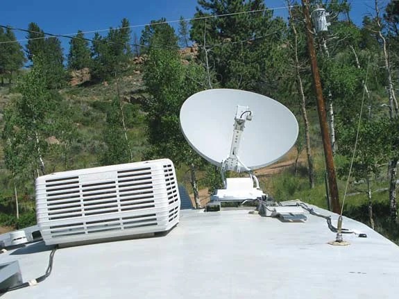 MobilSat Delivers RVDataSat 840 Satellite for RVers Off the Grid