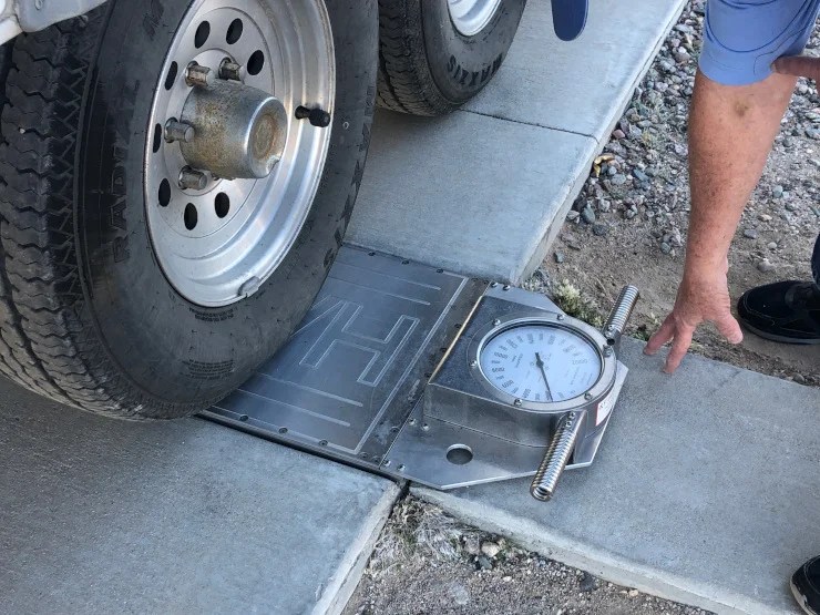 RV Weight Scale Moment of Truth
