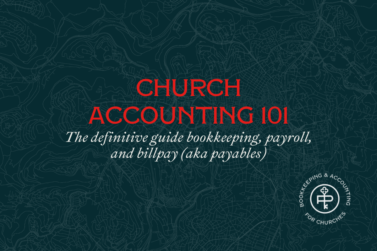 Church Accounting 101 Parable Parable