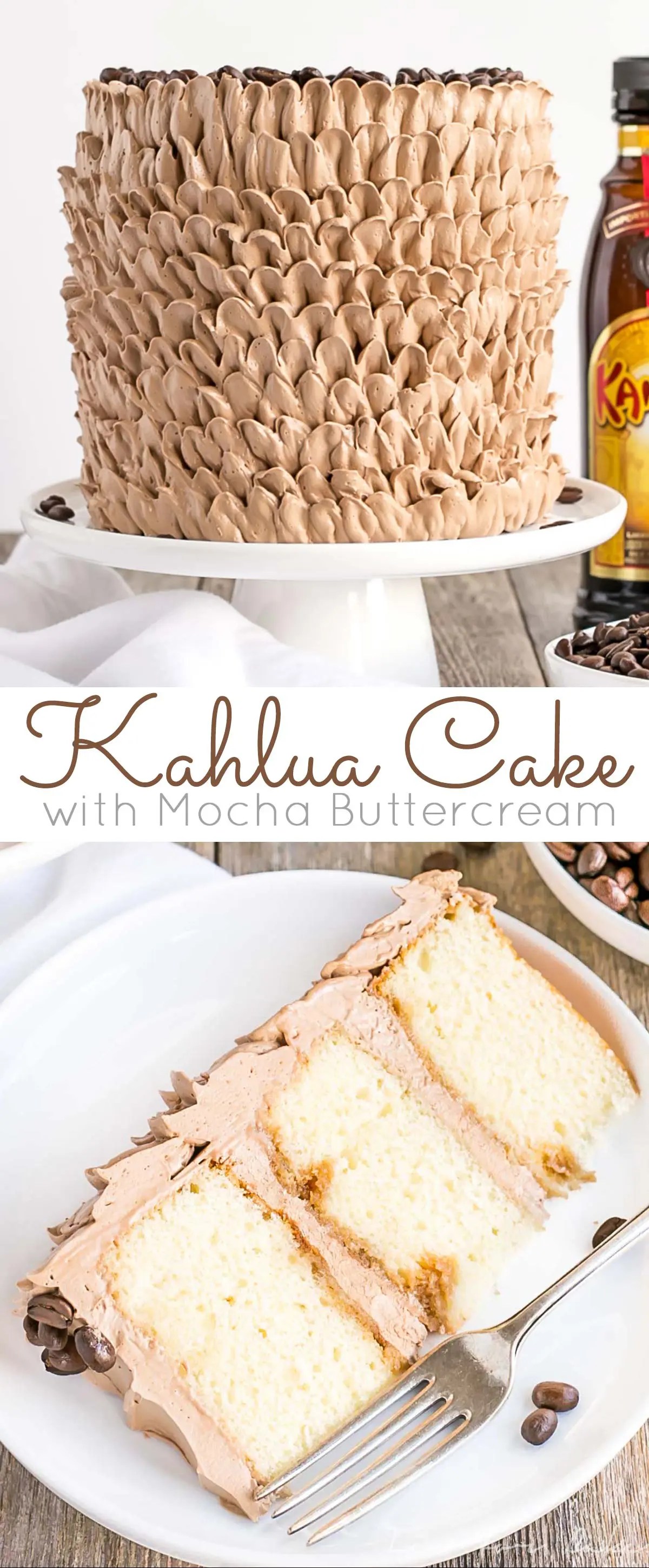 Kahlua Cake With Mocha Buttercream Liv for Cake