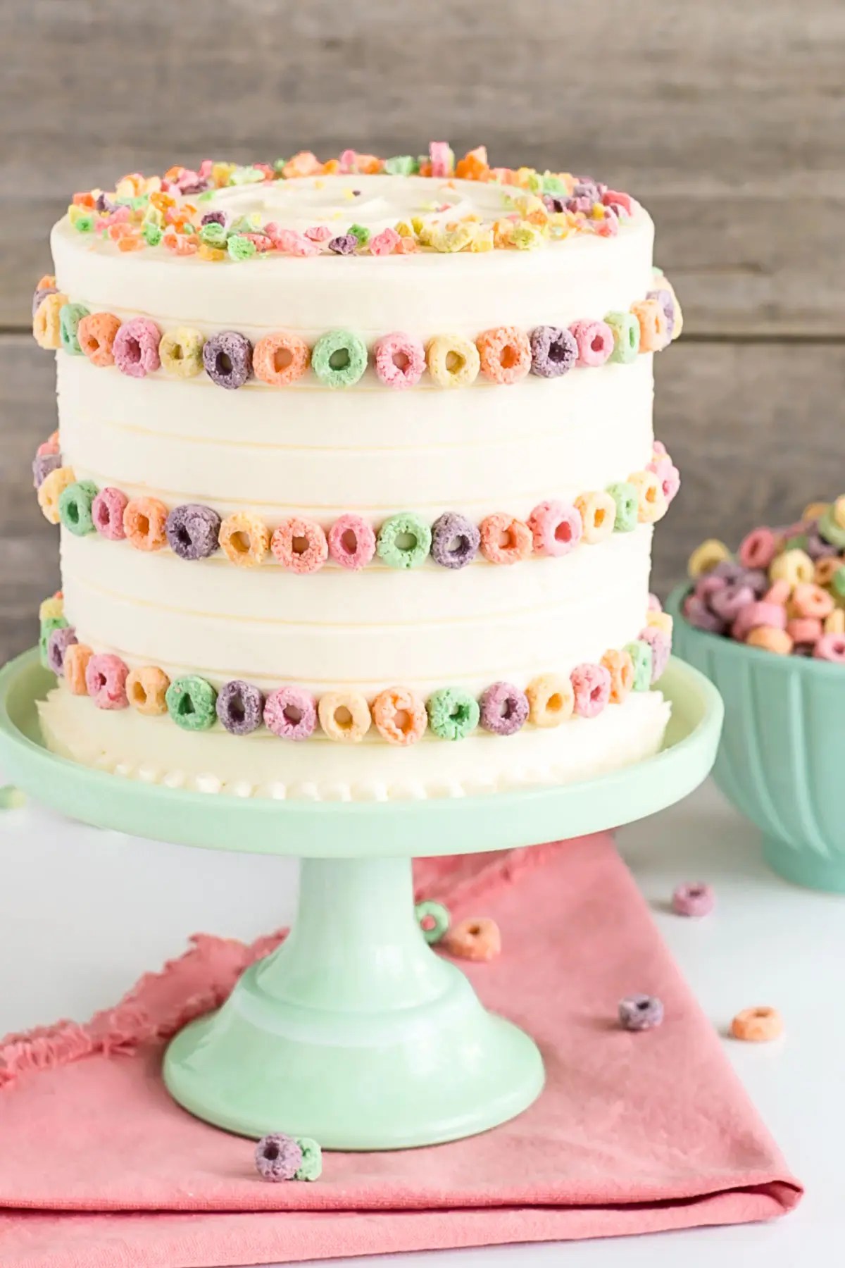 Froot Loops Cake Liv for Cake