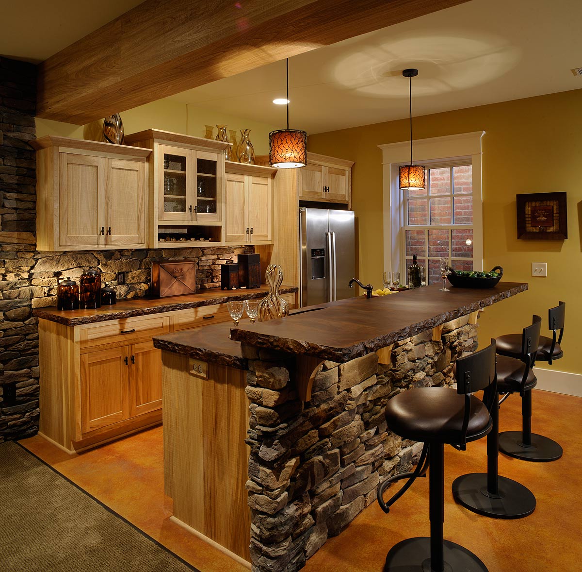 Rock Your Home with Stone Interior Accents