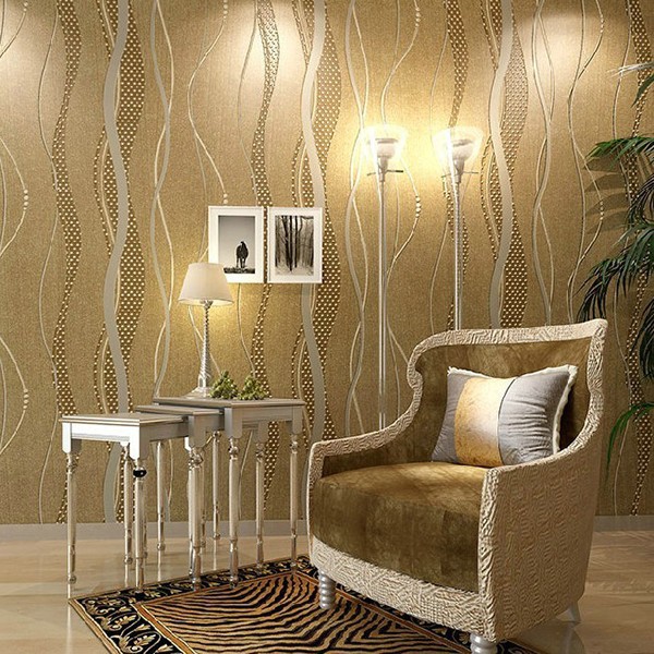 Enhance Your Space with Trending Metallic Wallpaper