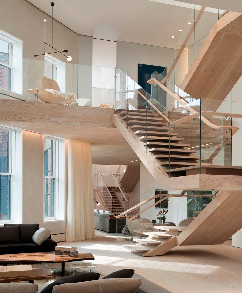 Lofty Living with Open Twostory Interiors