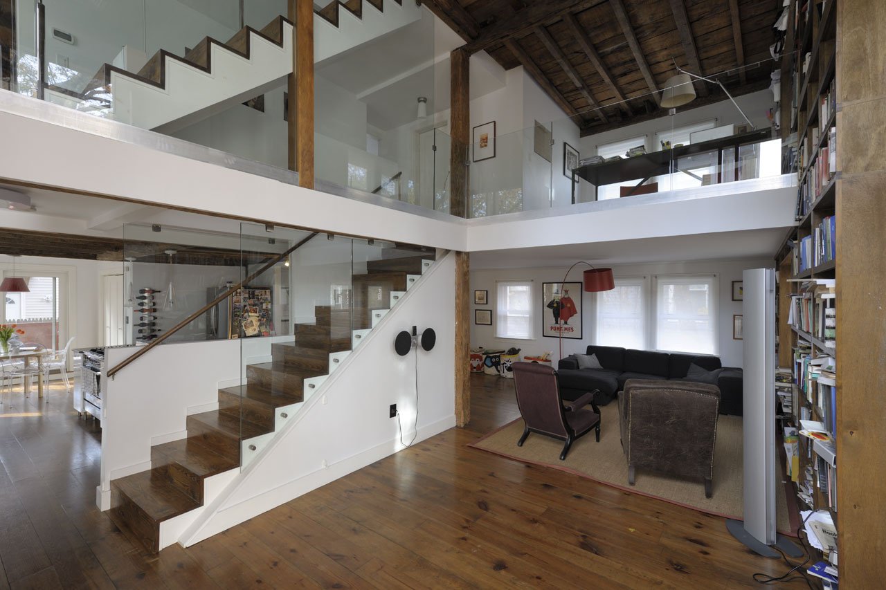 Lofty Living with Open Twostory Interiors