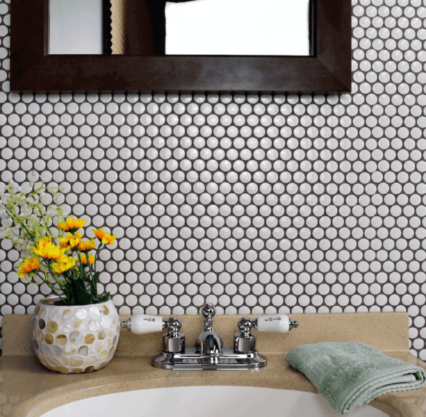 Penny Tile Bathroom 8 Design Ideas for an Outstanding Result