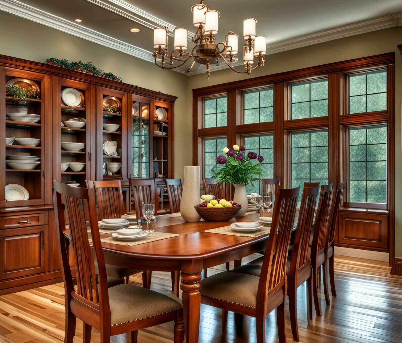 Reviving the Groove Builtin Dining Room Designs