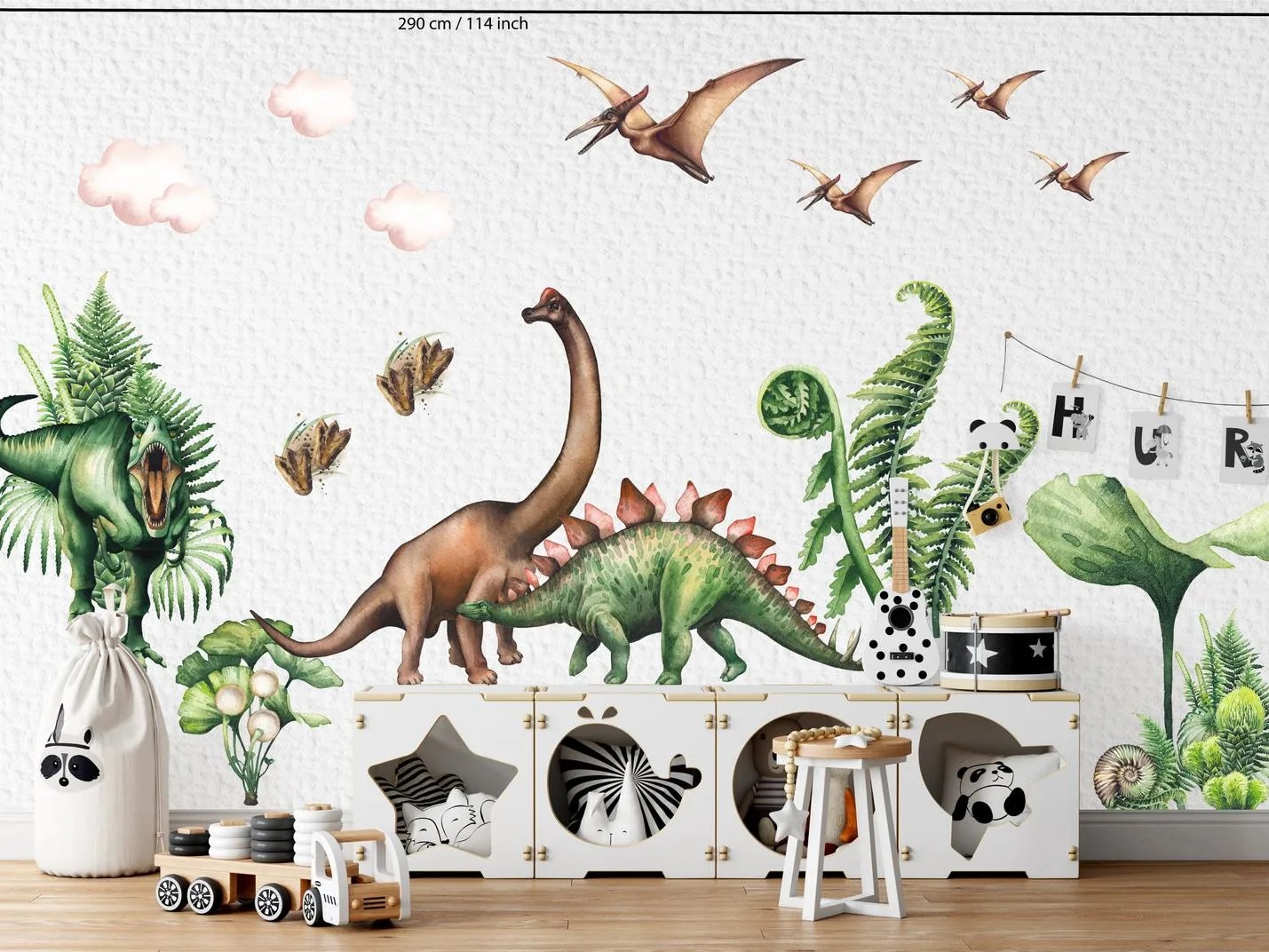 Transform Your Child's Room Into a Prehistoric Paradise with Dinosaur