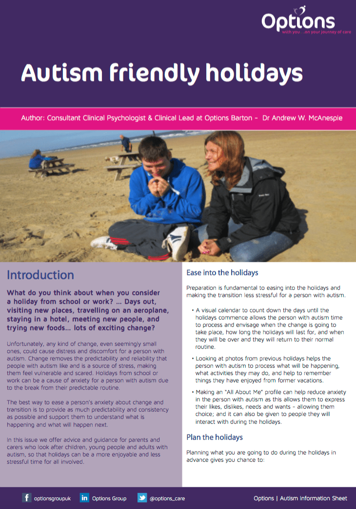Autism Friendly Holidays Living Autism