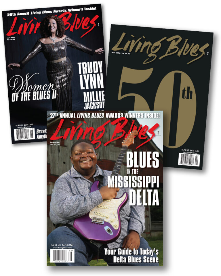 Subscription Living Blues Magazine