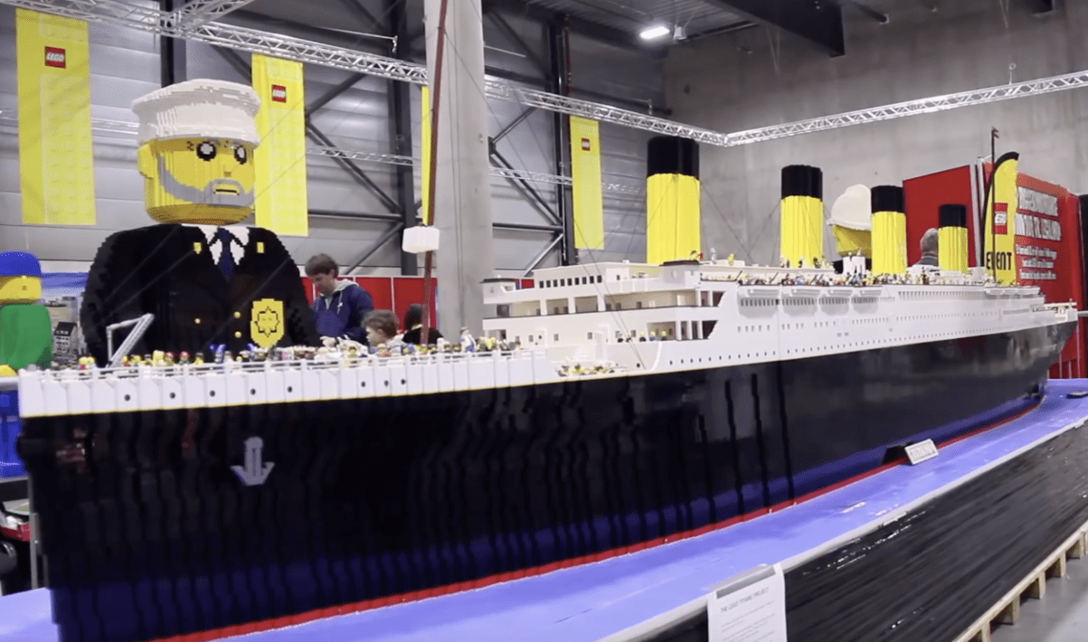 Teen with Autism Builds World’s Largest Lego Replica of Titanic