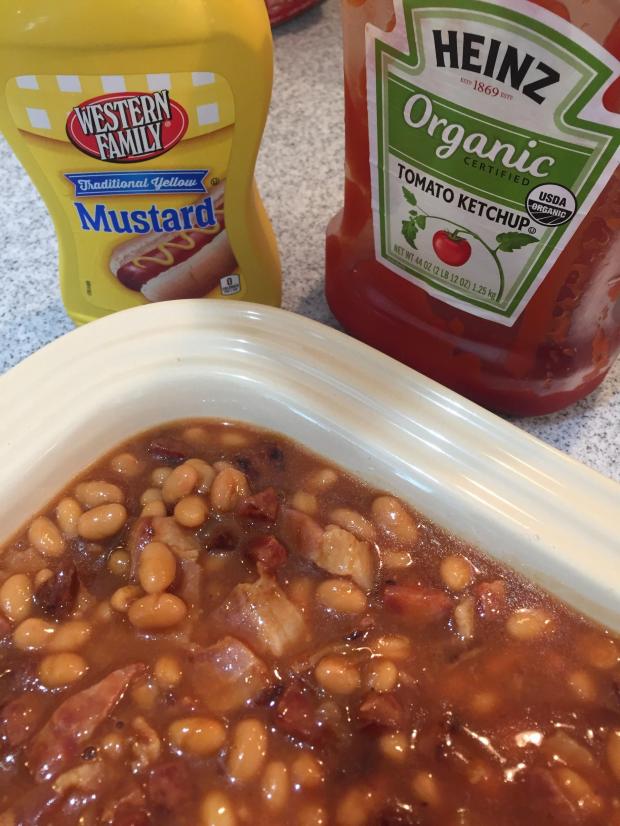 Only Easy Baked Beans w/ Portuguese Sausage Living Hilo Style