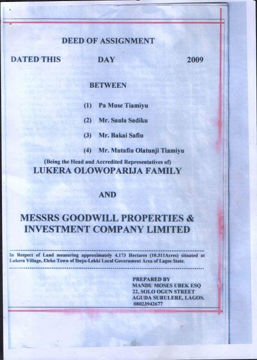 Understanding Land Documents In Nigeria [the untold truth]