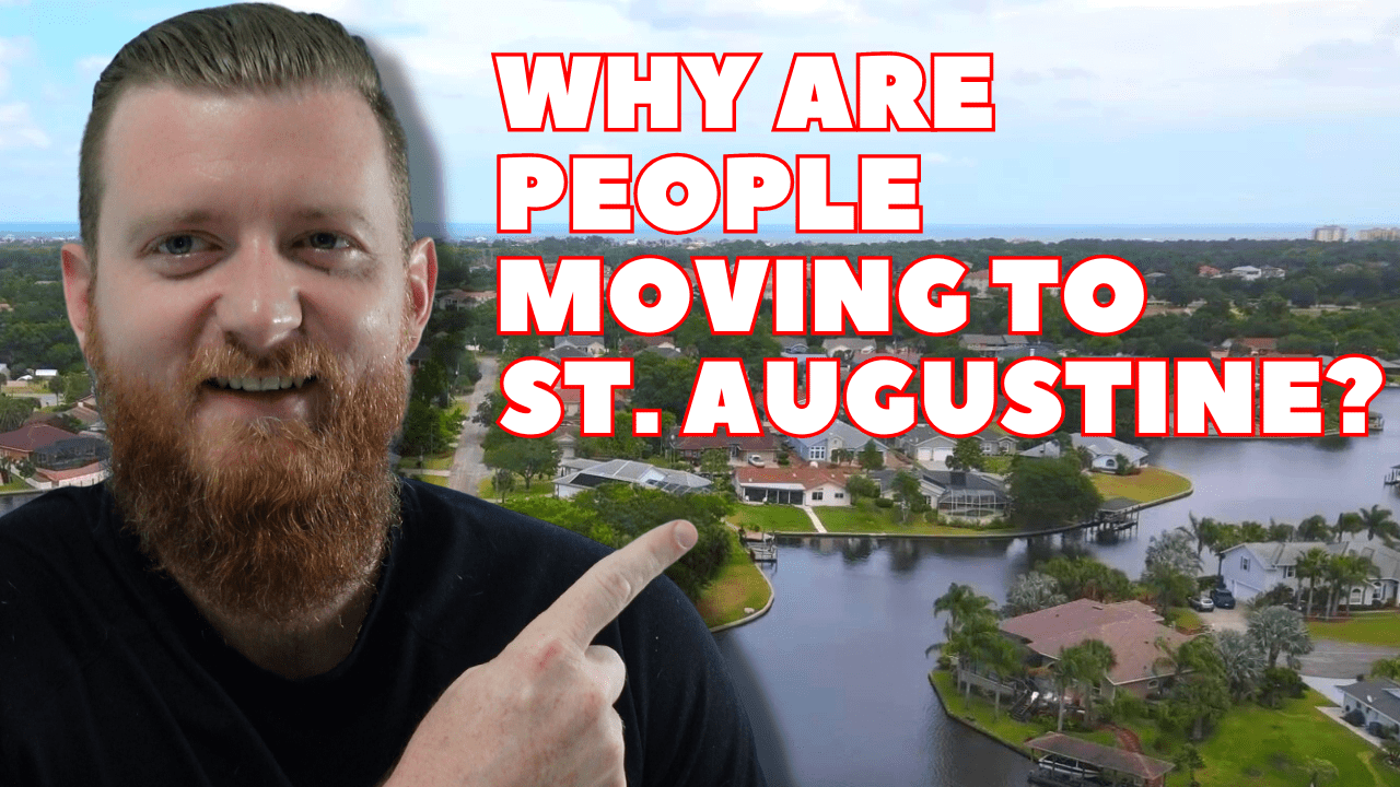 Why are people moving to St. Augustine,FL?