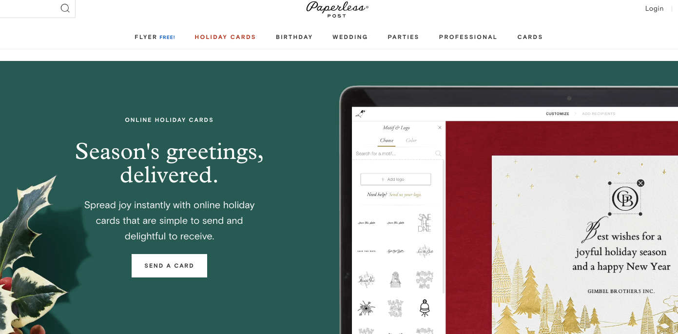 Custom Cards With Paperless Post