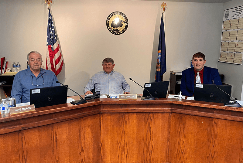 County Commissioners of Washington County Minutes Of July 12, 2021