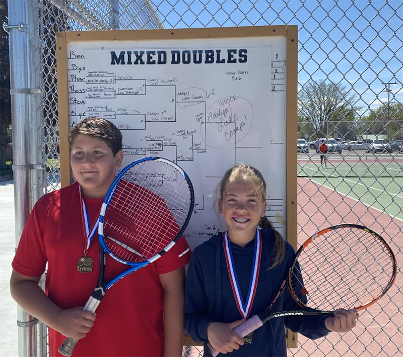Weiser Middle School Tennis Wins! Living In the News