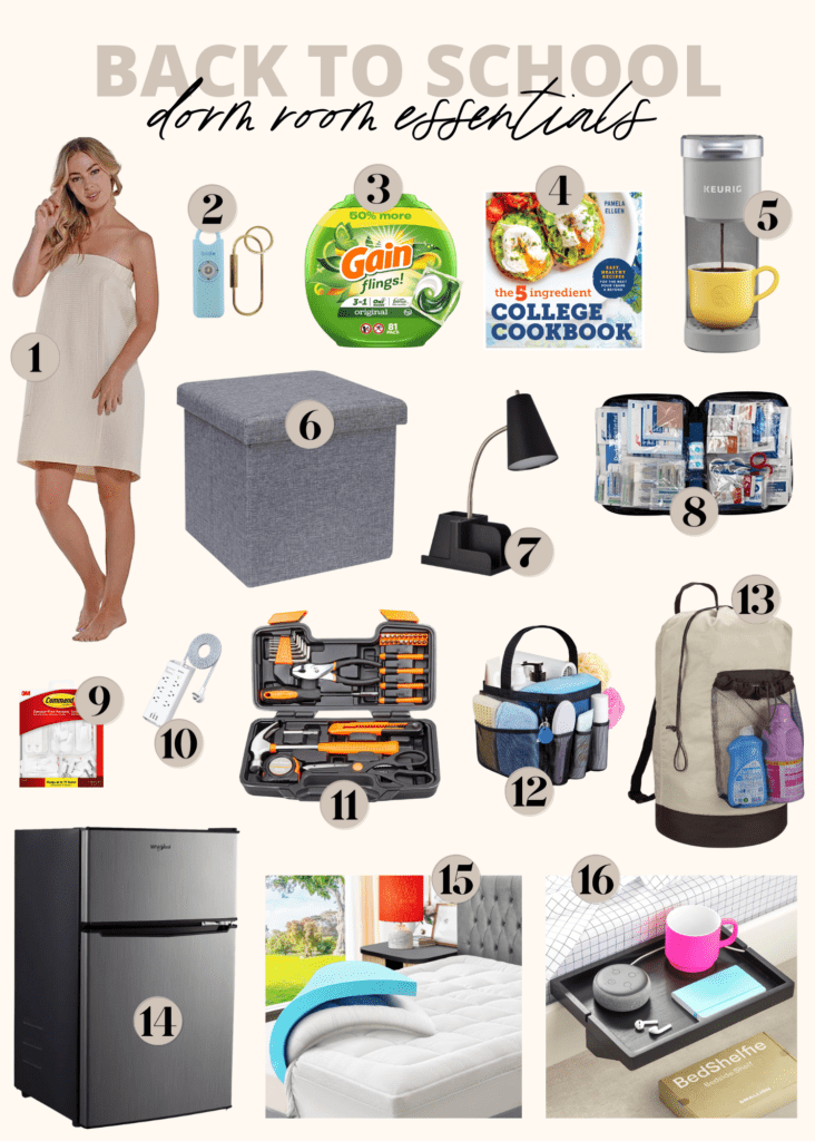 Dorm Room MustHaves Living in Yellow