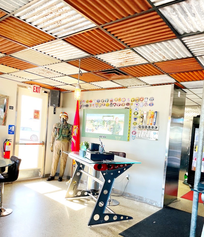 Wings Cafe at the Fullerton Airport