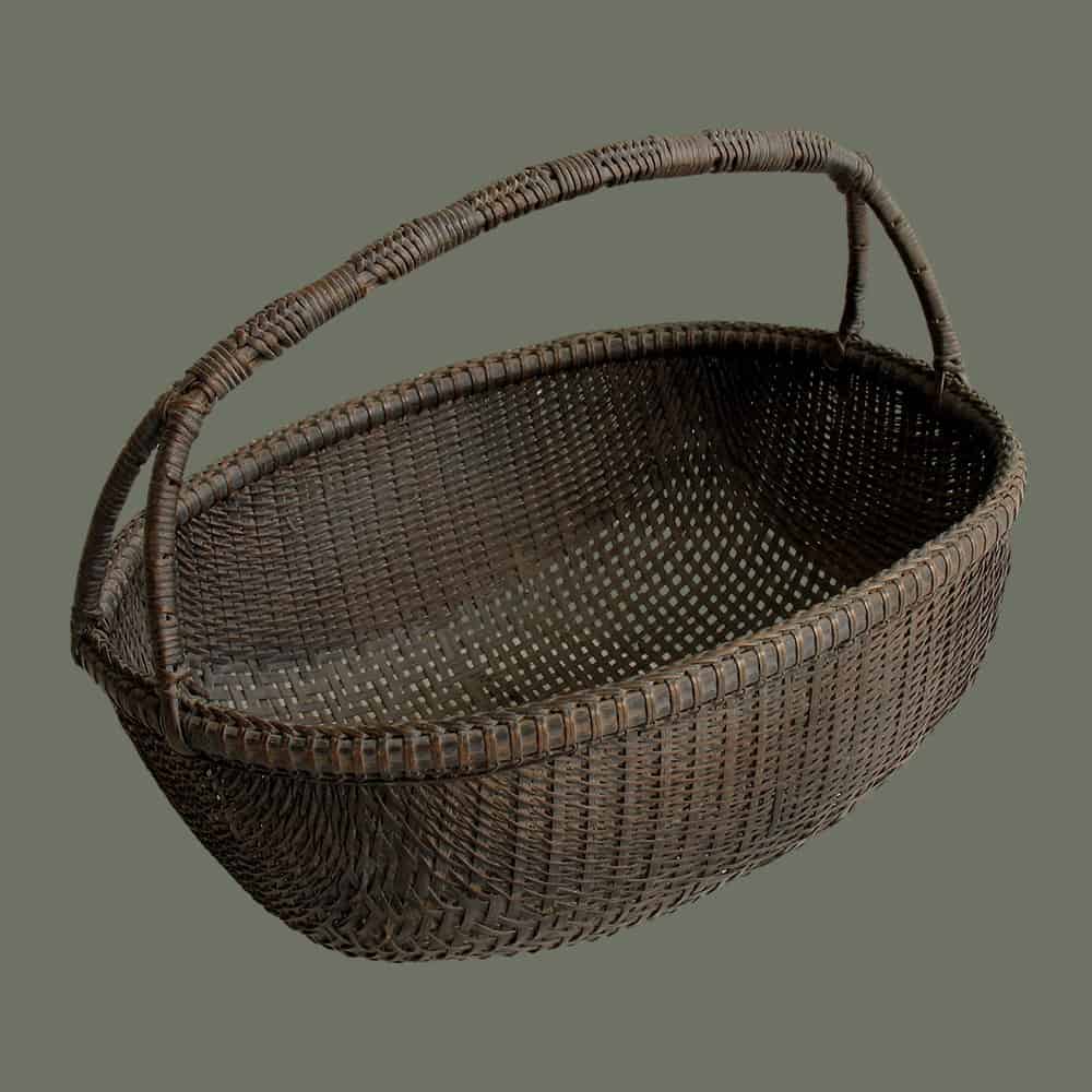 Cambodian Basket with Handle Living Objects Gallery
