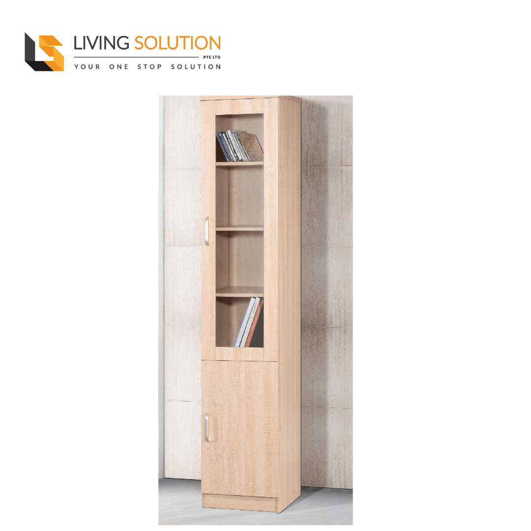 Bookshelf with Doors Singapore Buy Book with Glass Door