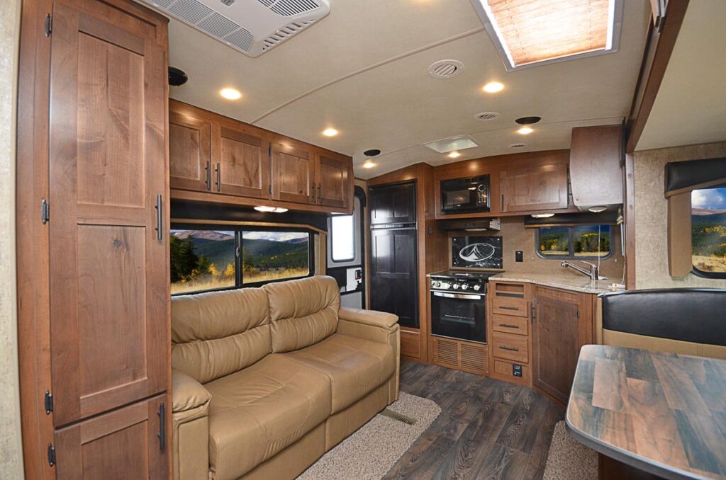 Best 4 Season Travel Trailer For FullTime Living Living Tiny With A Wolf